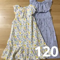 ベルメゾン　ノースリーブ　ワンピースのサムネイル