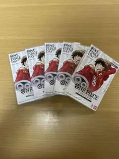 ワンピースカード　ONEPIECEDAY 2024 ワンピースデイ　5セット