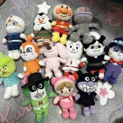 ぷりちぃビーンズ アンパンマン ぬいぐるみ13体セット