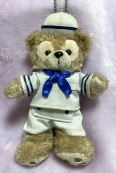 ダッフィー ぬいぐるみバッジ　ケープコッドクックオフ　 ディズニーシー　マリン