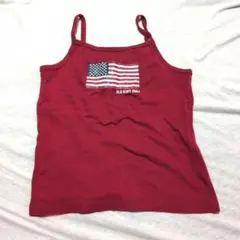 OLD NAVY 星条旗プリント タンクトップ レッド