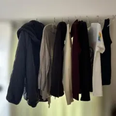 レディース　ほぼLまとめ売り8枚　アウター、UNIQLO、ジャイロ、アース