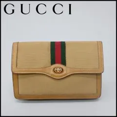 ■a1540 GUCCI【グッチ】 シェリーライン 長財布 オールドグッチのサムネイル