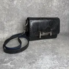 パイソン ショルダーバッグ