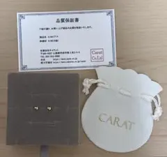 Carat K18 ハートピアスのサムネイル