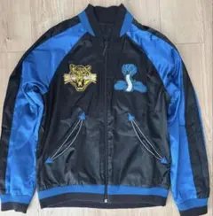 Adidas Originals スカジャン 虎とコブラ刺繍