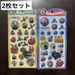 パペットスンスン　うるちゅるポップシール　ボンボンドロップ　2枚セット