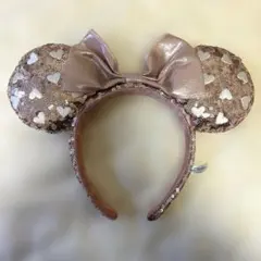 ディズニー ミニー カチューシャ スパンコールカチューシャ