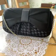 エメ フォーマルバッグ ブラック