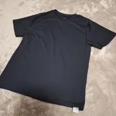 【GU ACTIVE】 スポーツウェア Tシャツ ブラック M