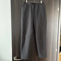 紳士　防風裏起毛ストレッチテーパードパンツ　グレー　Sサイズ