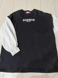 Ricca Ricca ACHIEVE トレーナー 黒　140