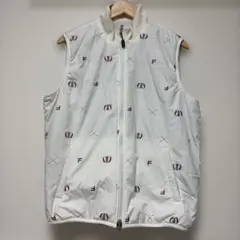 FIDRA ロゴ入り ジップアップベスト リバーシブル