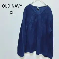 ❤OLD NAVY パープル 長袖 トップス フリースセーター XLサイズ
