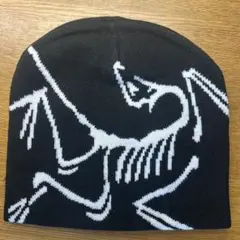00s archive Oakley ビーニー 希少品 地図模様 ニット帽 - メルカリ