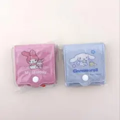 マイメロ　シナモン　サンリオキャラクターズ ビニールウォレット風コインポーチ