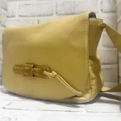 希少✨ロエベ ナッパレザー ワンショルダー ショルダーバッグ イエロー 肩掛けのサムネイル
