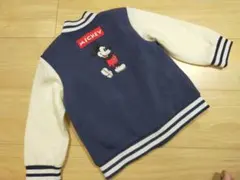 ミッキー スタジャン風 ブルゾン アウター 95cm トップス ジャンパー