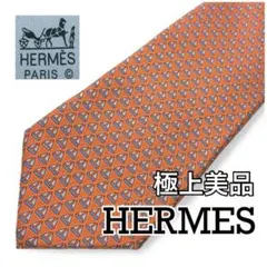 極美品】HERMES エルメス ネクタイ キツネ・ニワトリ柄 7488 IA - メルカリ