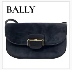 BALLY バリー　ショルダーバッグ　スエード　ネイビー　斜めがけ　2wayのサムネイル