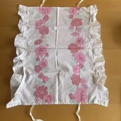 花柄 枕カバー フリル付き　ちっさな枕に❣️ 汗かきのお子様の洗い替えにいかが❣️