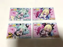 4枚 ノーマル 雀喫茶メイド イヨ トイトイ 麻雀ファイトガール カードコネクト