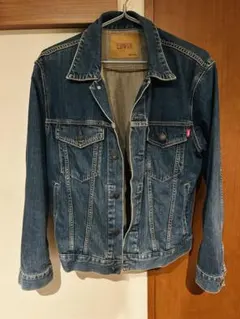 [未使用に近い]EDWIN ダークブルー デニムジャケット