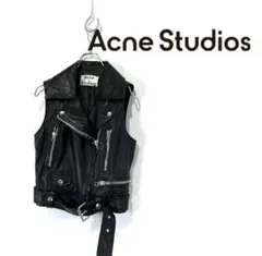 Acne Studios レザー ダブルライダースジャケット 2025年最新】Acne Studios ダブルライダースの人気アイテム - メルカリ