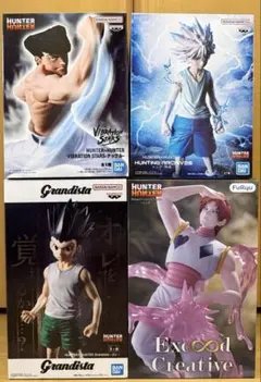 新品未開封】HUNTER×HUNTER フィギュア 4体セット - メルカリ