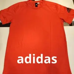 adidas オレンジ Tシャツ 121/17