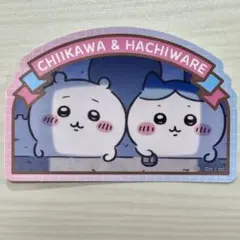 ♠︎100¥♠︎ ちいかわ&ハチワレ　ダイカットステッカー