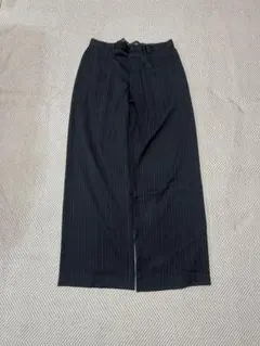00s EMPORIO ARMANI stripe wide slacks