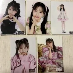 【まとめ売り】FRUITS ZIPPER 生写真+CD２枚セット　松本かれん