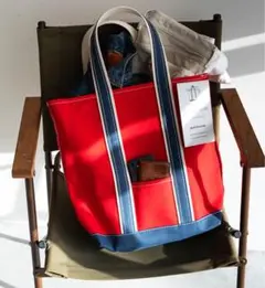 llbean デラックス　トート 80年代製 エルエルビーン デラックストート ネイビー×グリーン ボート