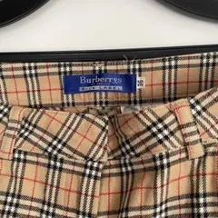 【美品】​バーバリーブルーレーベル ノバチェック テーパードパンツ 36