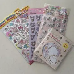 サンリオキャラクターズ ぷくっとシール 5枚セット