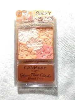 新品❤️CANMAKE Glow Fleur Cheeks B01