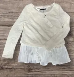 Heather アイボリー 長袖トップス Fサイズのサムネイル