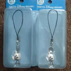 東京ディズニーリゾート ミッキー手キーホルダー2個セット
