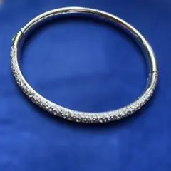 スワロフスキー Swarovski Sublimaバングル シルバーカラー