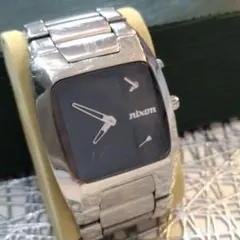 【Nixon THE BANKS】ブラック文字盤 デュアルタイム表示 ステンレスのサムネイル