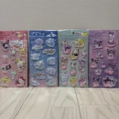 サンリオ シェイカーステッカーズ シャカシャカシール クロミ シナモロール他4枚