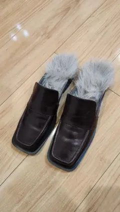 MODE ET JACOMO ダークブラウン ミュール