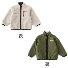 X-girl リバーシブルジャケット リバーシブル オーバーサイズ ボアブルゾン