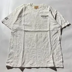 Vanson×back drop×kubrik S/S logo T