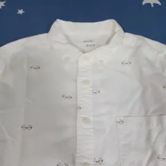メガネ柄シャツ