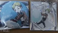 進撃の巨人 グラフアート(雪遊び)【エルヴィン】缶バッジ＆アクリルキーホルダー