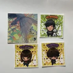【翌日発送】 Saucy Dog ステッカー 4枚セット