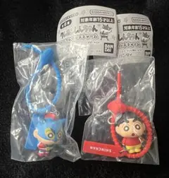 クレヨンしんちゃん カラフルマルチチャーム しんちゃん アクション仮面 2種