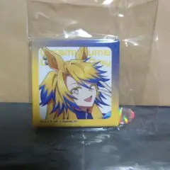 ウマ娘　シンデレラグレイ　ラウンドワン ましかく缶バッジ　オベイユアマスター